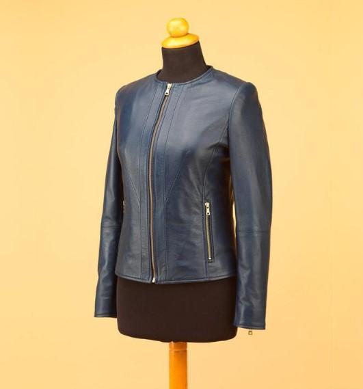 Wilson's Blue Women leather jacket